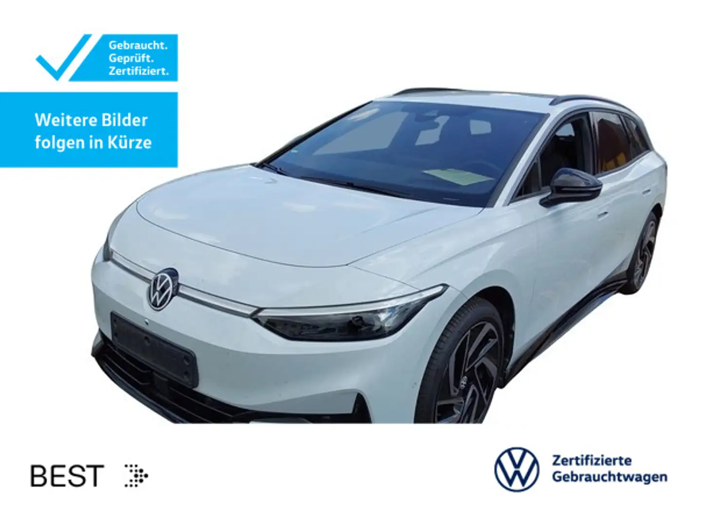 Volkswagen ID.7 TOURER PRO*IQ.LIGHT*AHK*KAMERA*NAVI*KLIMA*P Weiß - 1