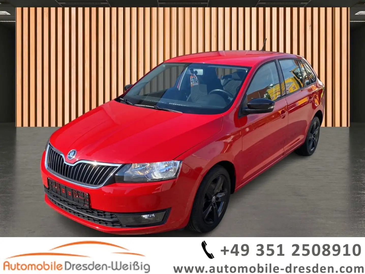 Skoda 1.2 TSI Ambition*Klima*Sitzheizung Červená - 1