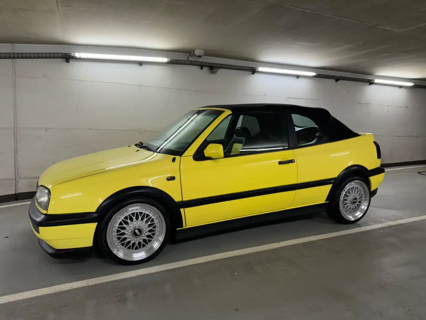 Volkswagen Golf 3 Cabrio |Colour Concept|Klima|BBS-Design| Jaune - 2