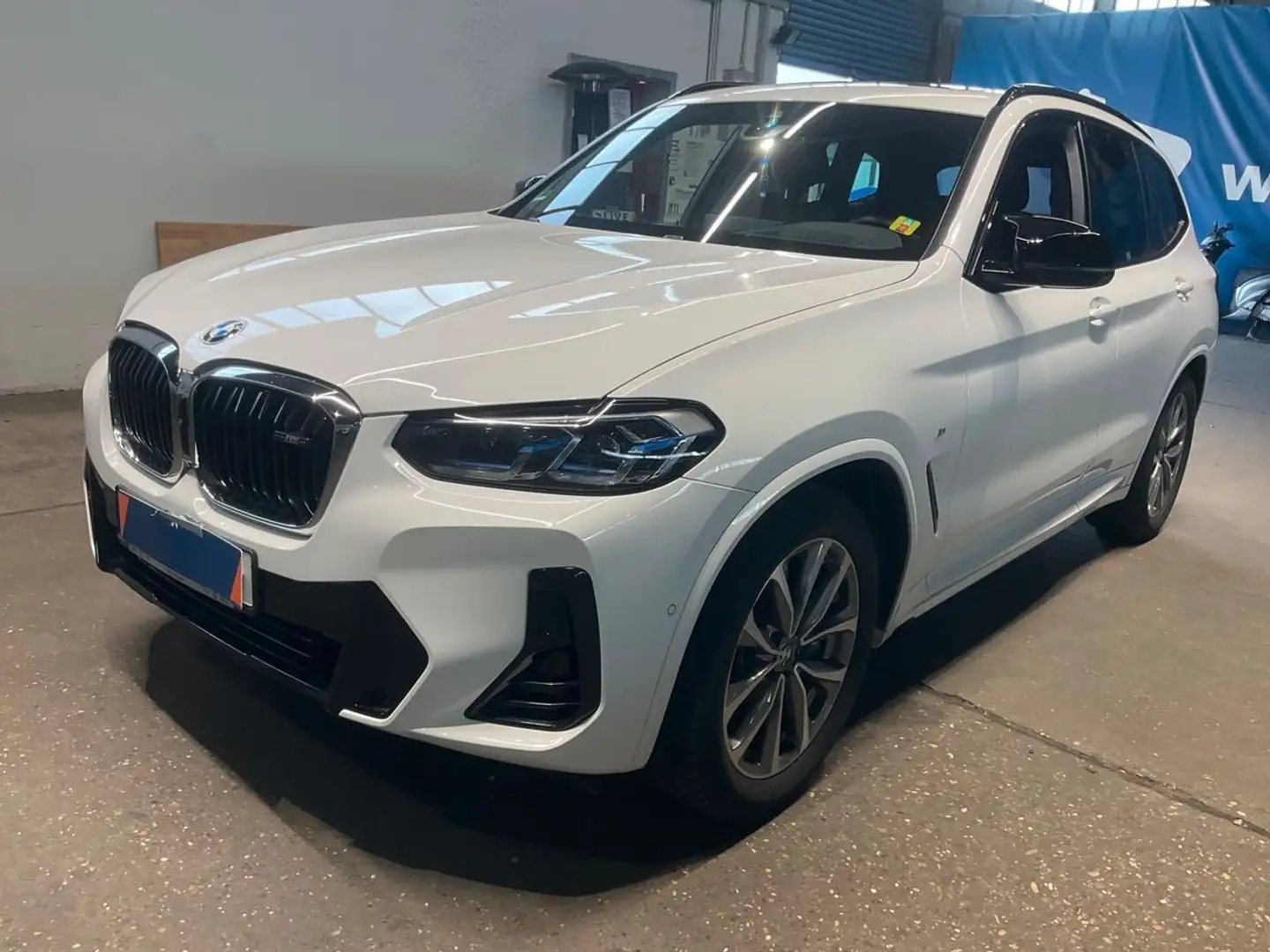 BMW X3 M i LEDER PANO SPUR MEMORY HUD STDHZ 360CAM Weiß - 1