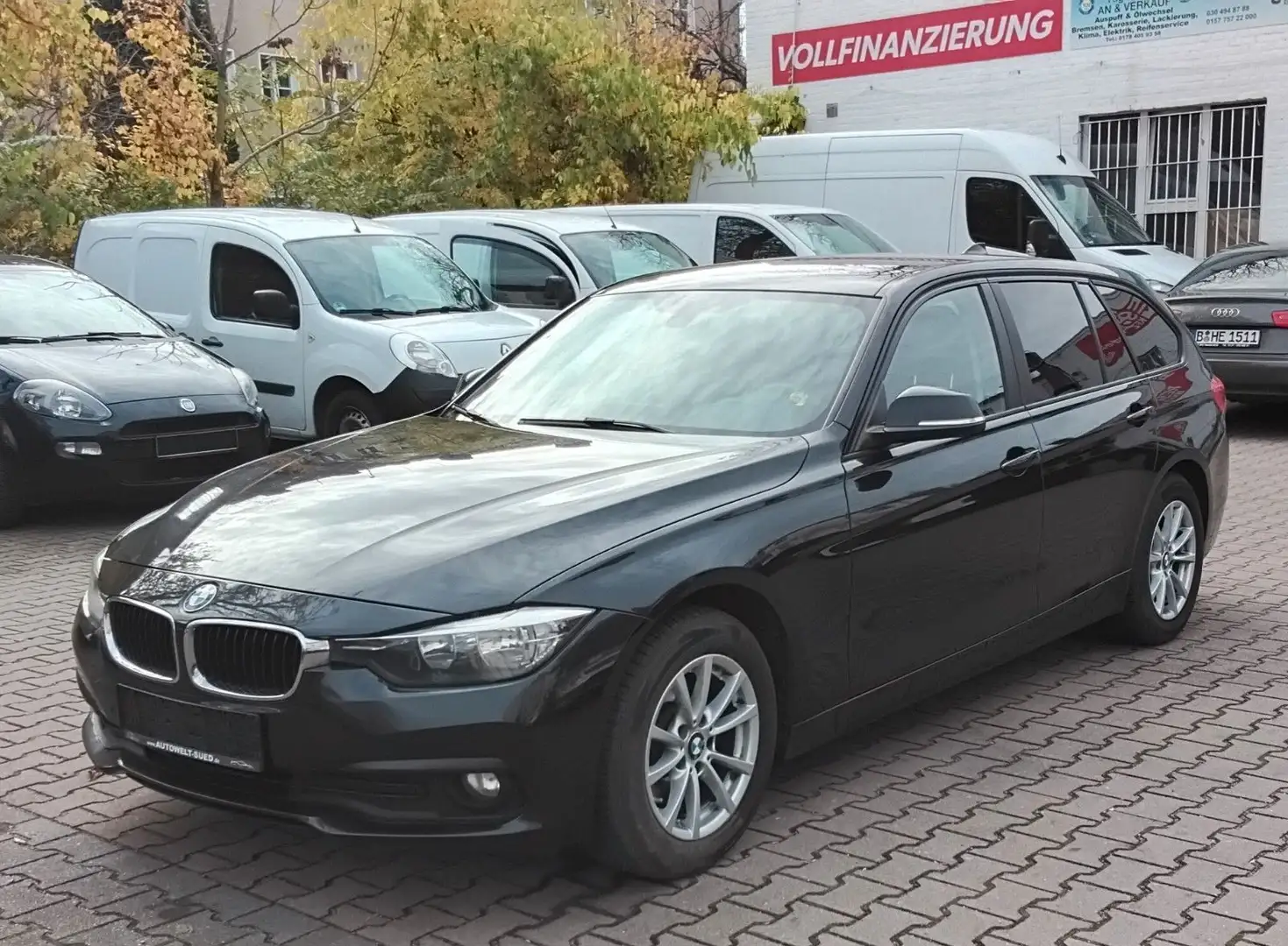 BMW 320 3 Touring 320 d Advantage Automatikgetriebe Schwarz - 1