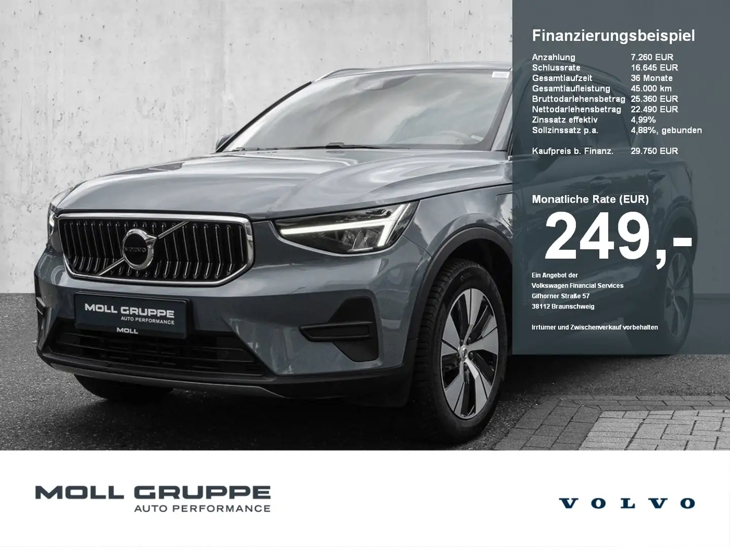 Volvo XC40 T4 2WD Essential Plug-In LED Kamera Grau - 1