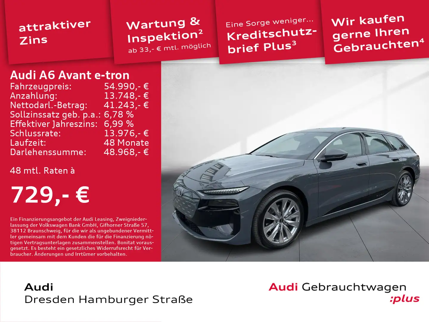 Audi LED Gris - 1