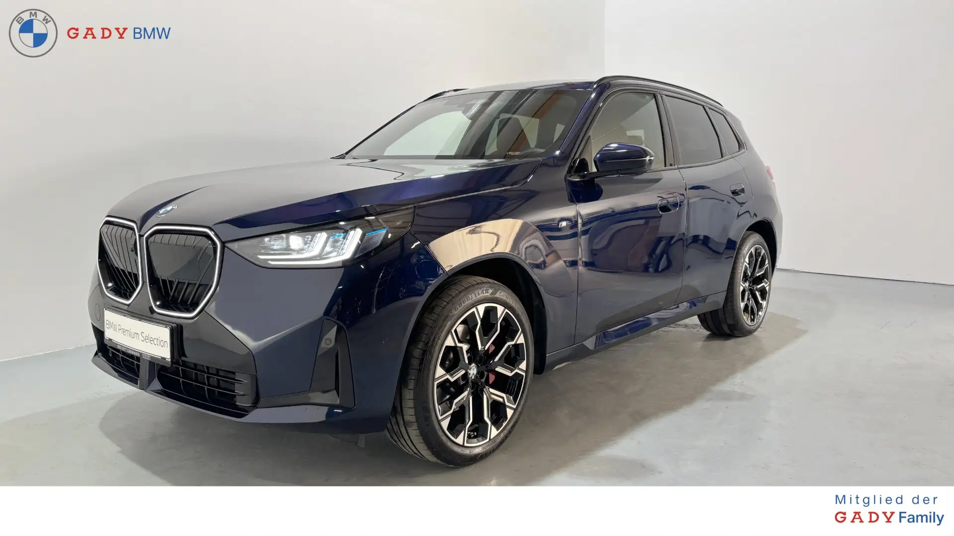 BMW X3 20d xDrive Blau - 1