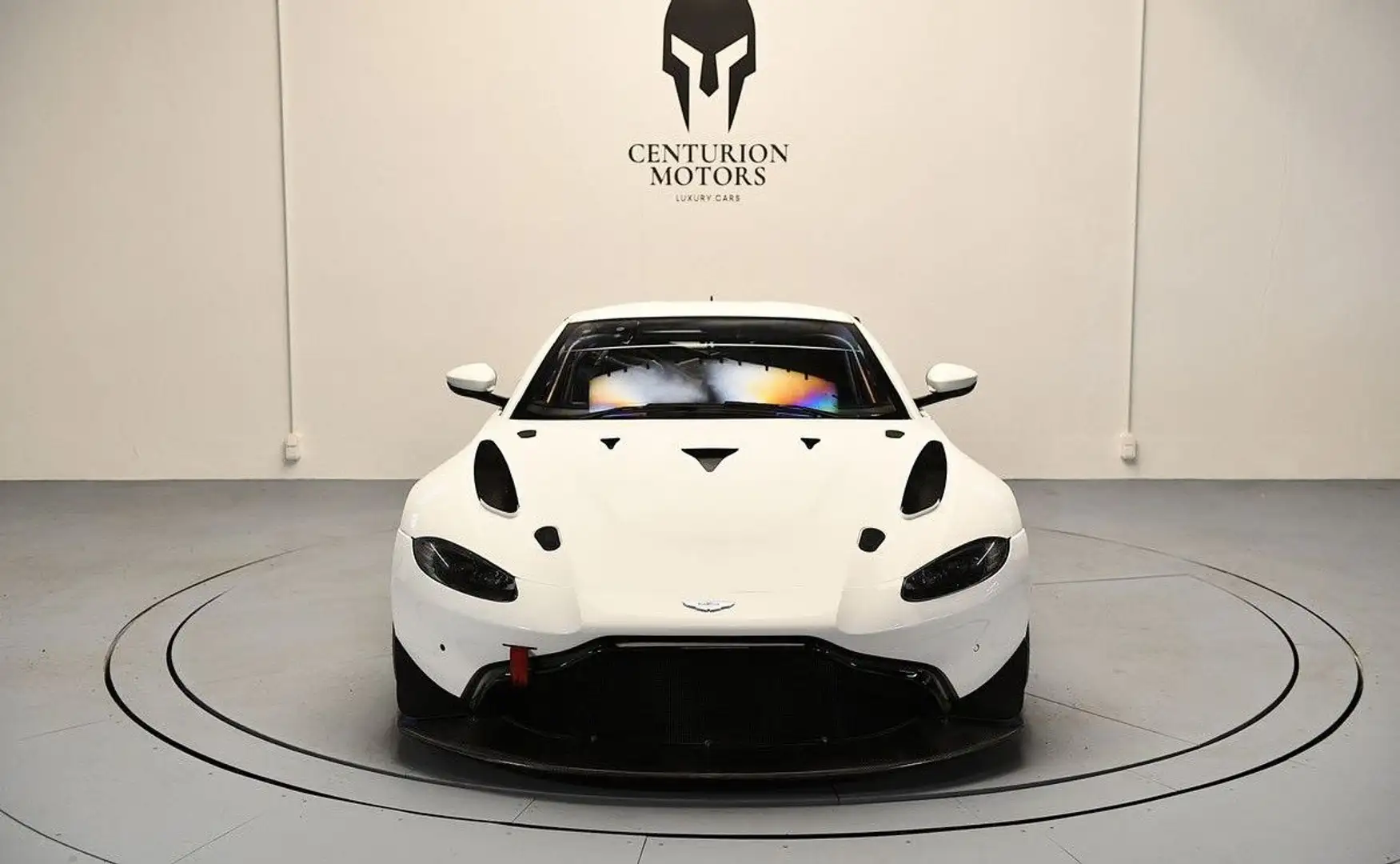 Aston Martin V8 gt4 4 amr saison 2023 Weiß - 2