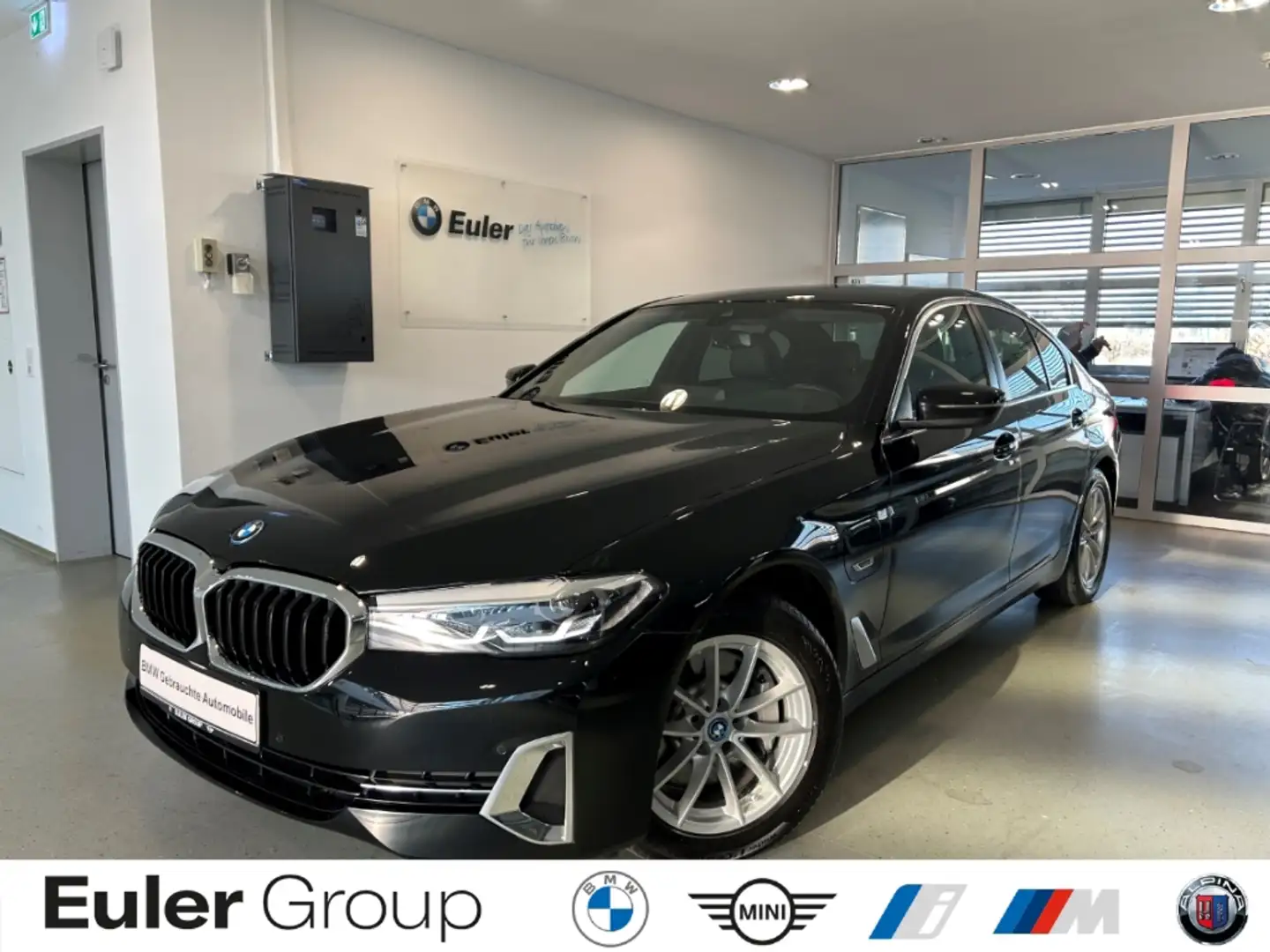 BMW 530 e Limousine AHK Navi Sportsitze HiFi Soundsystem L Noir - 1