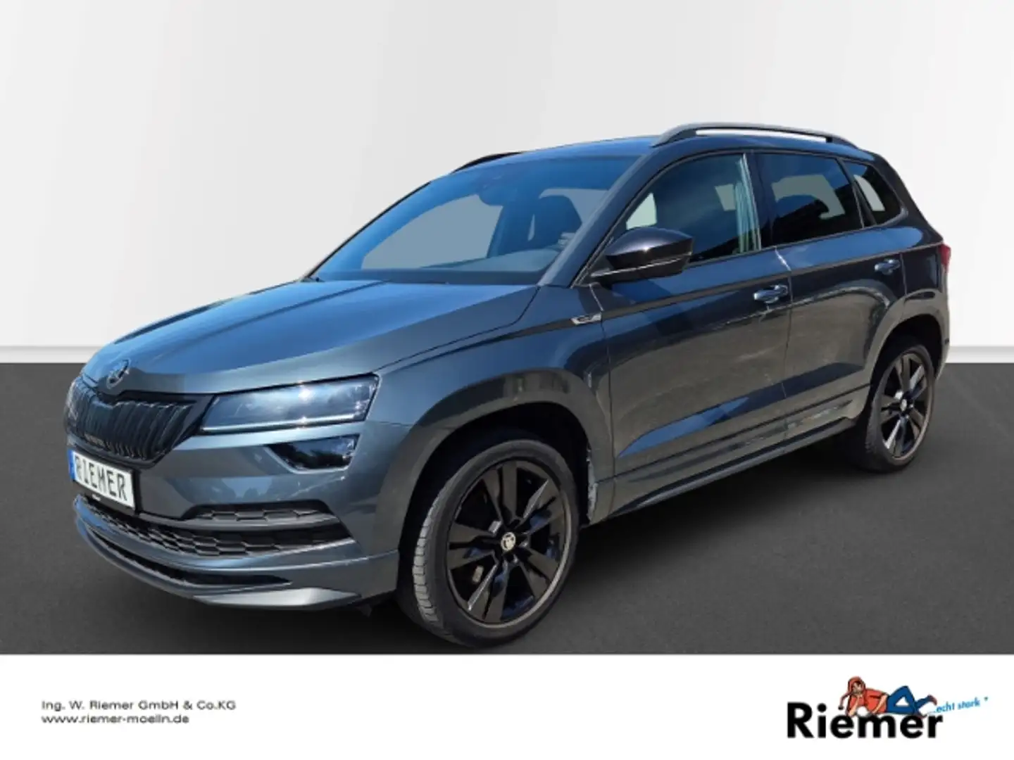 Skoda Karoq 1.5 TSI DSG Sportline LED PDC Mirrorlink Navi Gris - 1
