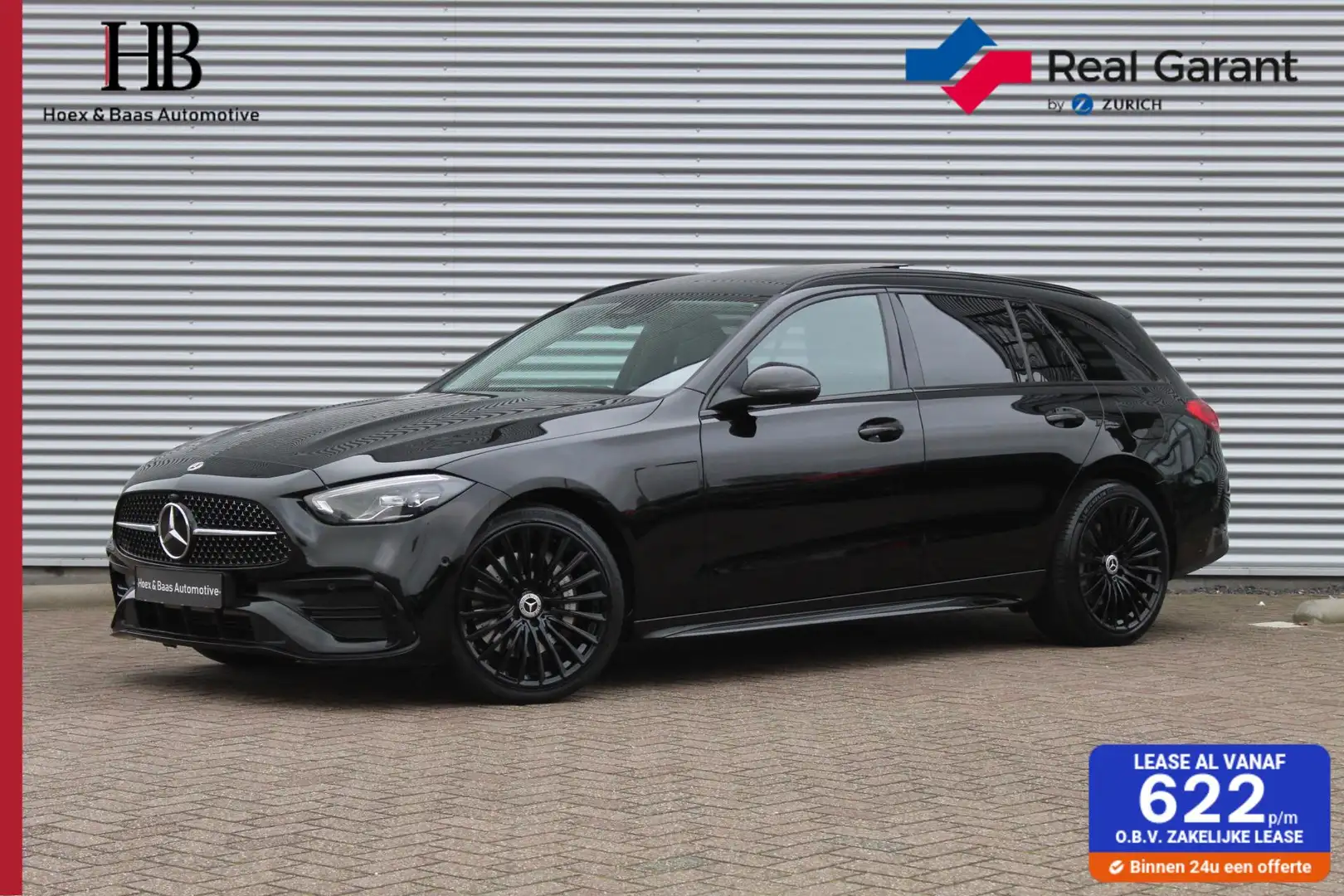 Mercedes-Benz C 300 Estate e AMG Line Pano/19inch/Carplay Zwart - 1