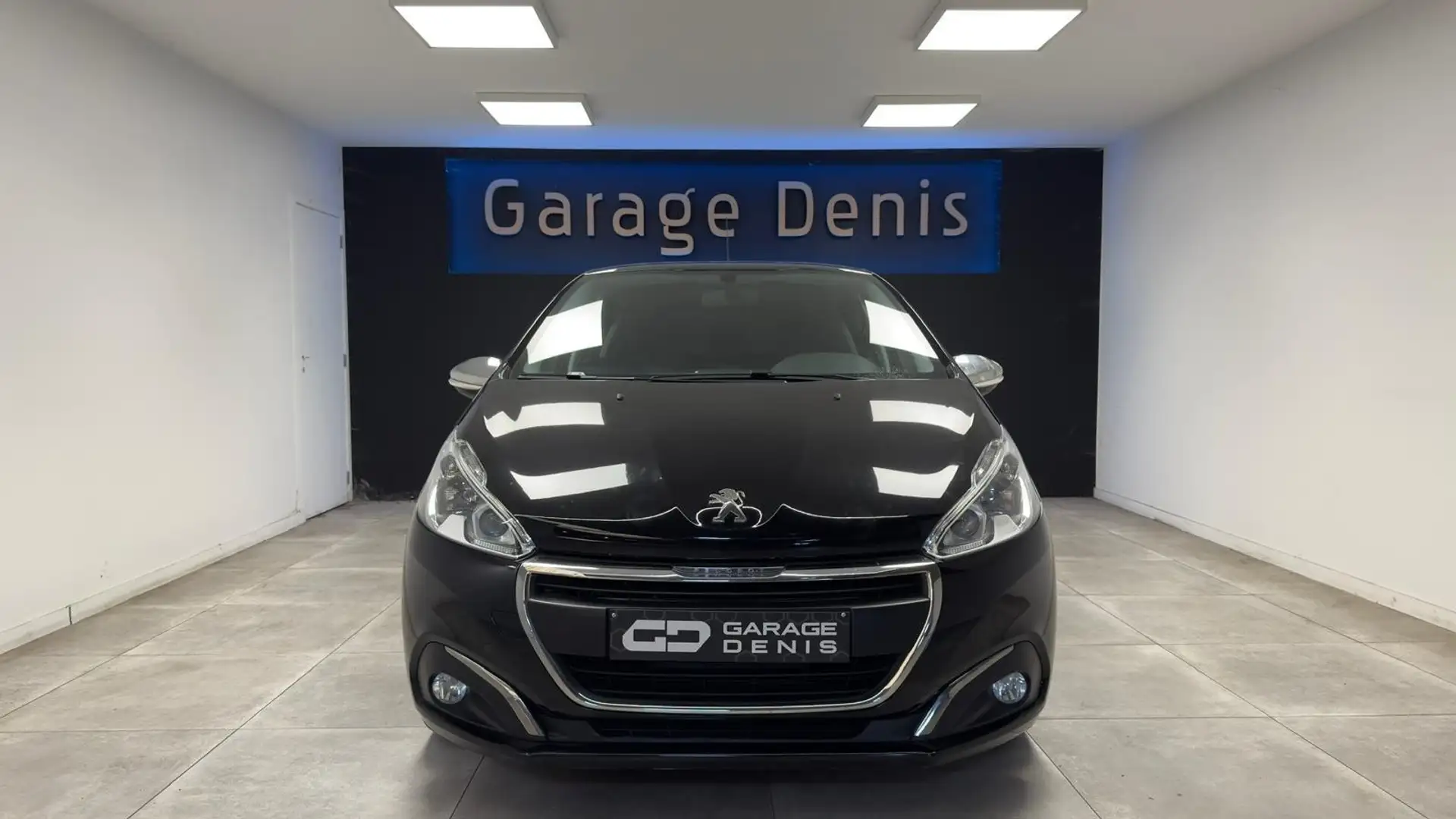 Peugeot 208 1.6 BlueHDi Allure**GPS**LED**GARANTIE 12MOIS* Zwart - 2