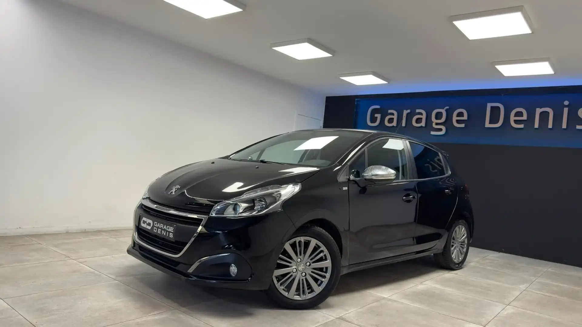 Peugeot 208 1.6 BlueHDi Allure**GPS**LED**GARANTIE 12MOIS* Zwart - 1