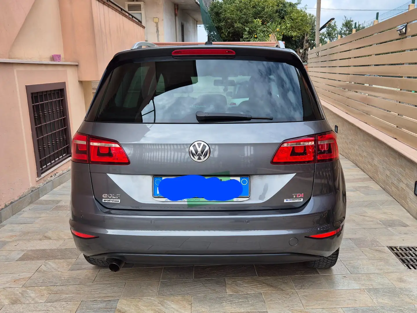 Volkswagen Golf Sportsvan Golf VII 2013 Sportsvan 1.6 tdi Highline 115cv Grigio - 2