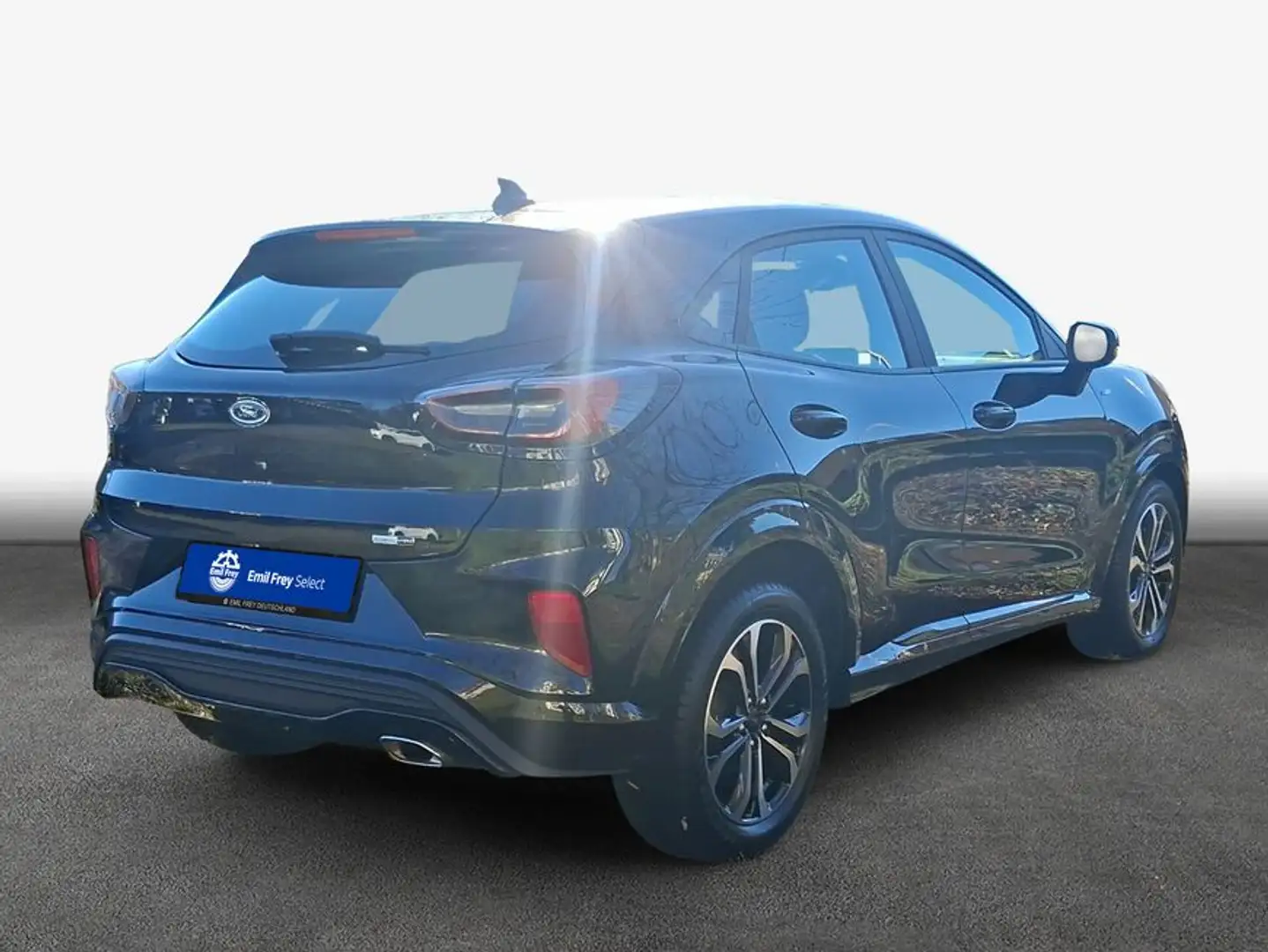 Ford Puma 1.0 EB Hybrid Aut. ST-LINE Wi-Pa m. Allwetter Schwarz - 2