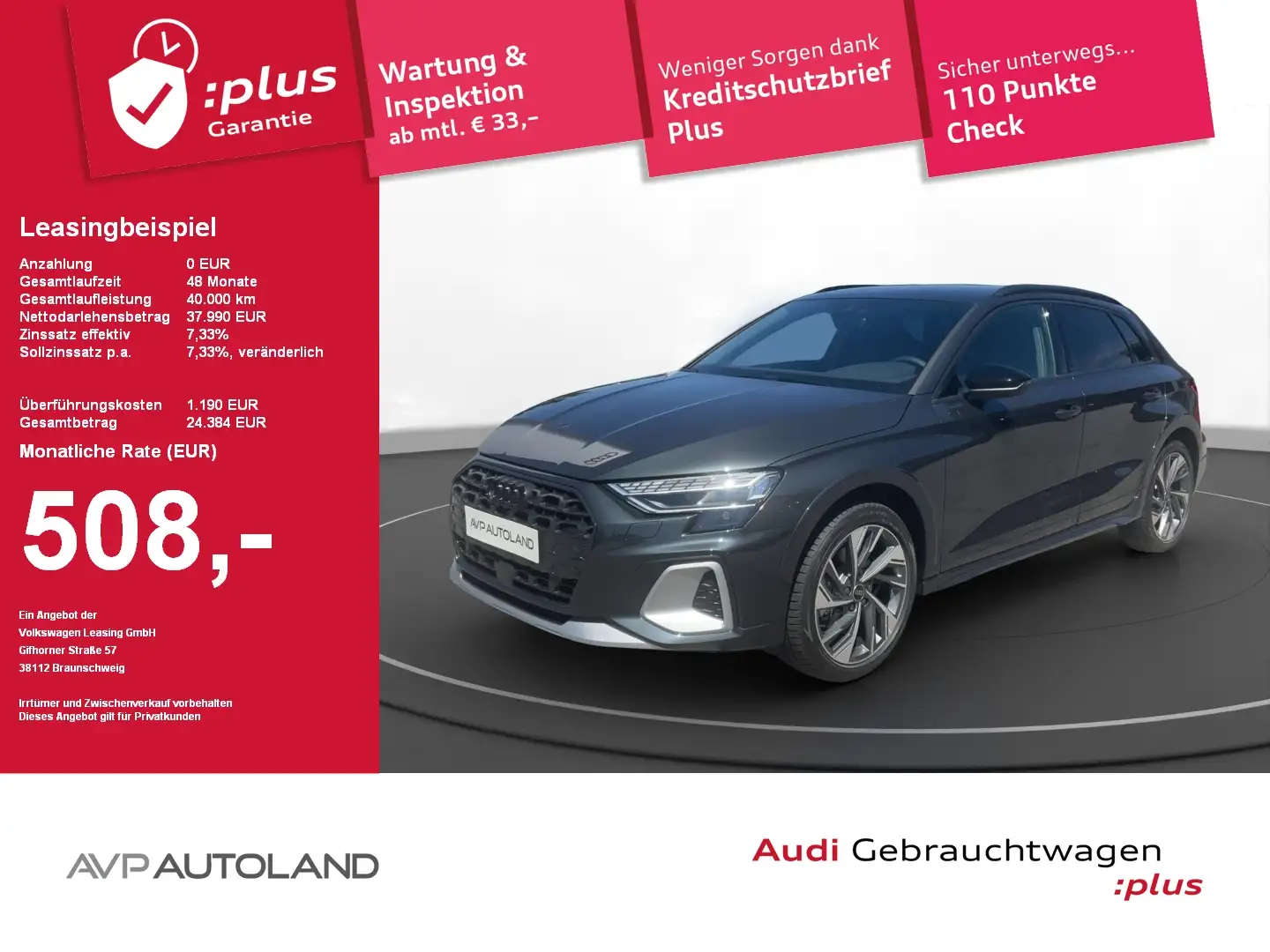 Audi A3 allstreet 35 TFSI S tronic | NAVI | AHK | Grigio - 1
