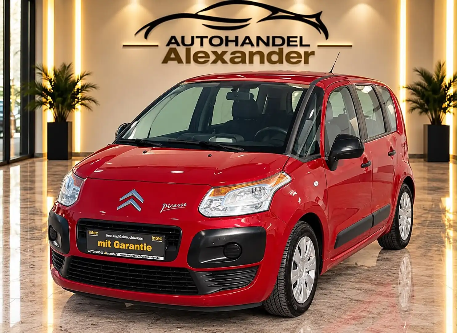 Citroen C3 Picasso 1,4 Attraction 1.Besitz Magister Fahrzeug Rot - 1