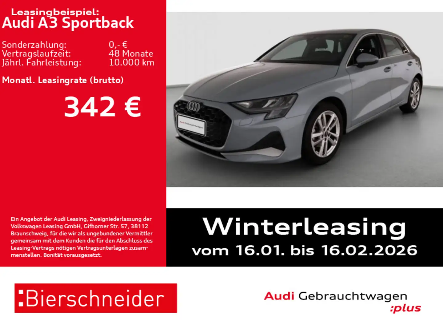 Audi A3 35 TDI advanced ACC NAVI CAM SHZ Grau - 1