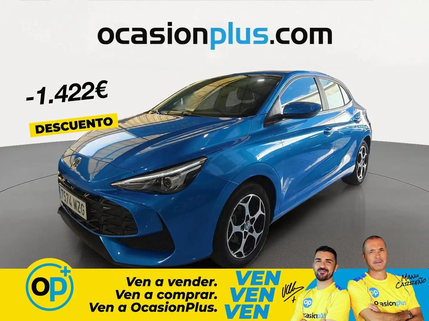MG MG3 3 1.5 Hybrid+ Comfort 143kW Blanco - 1