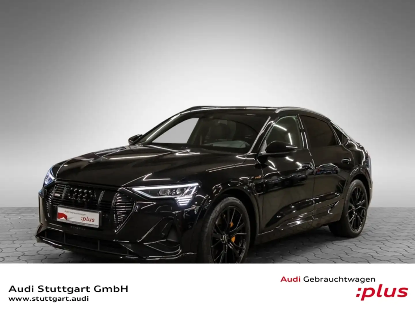 Audi e-tron Sportback 55 qu S line AHK Pano HUD Nacht Чёрный - 1