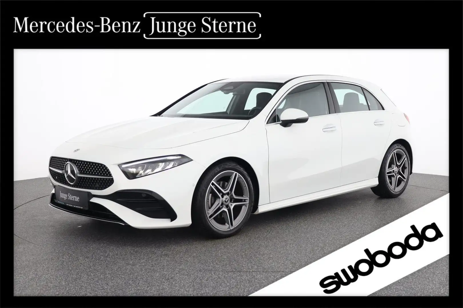 Mercedes-Benz A 180 AMG-Line NAVI SITZHZG MEMORY Weiß - 1