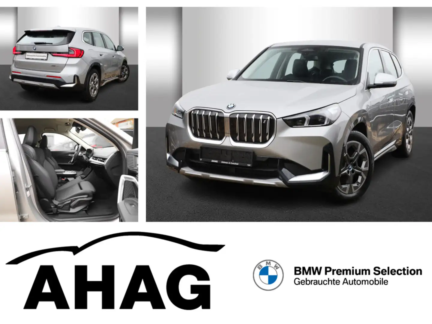 BMW iX1 xDrive30 AHK Adaptives Fahrwerk Sportsitze Silber - 1