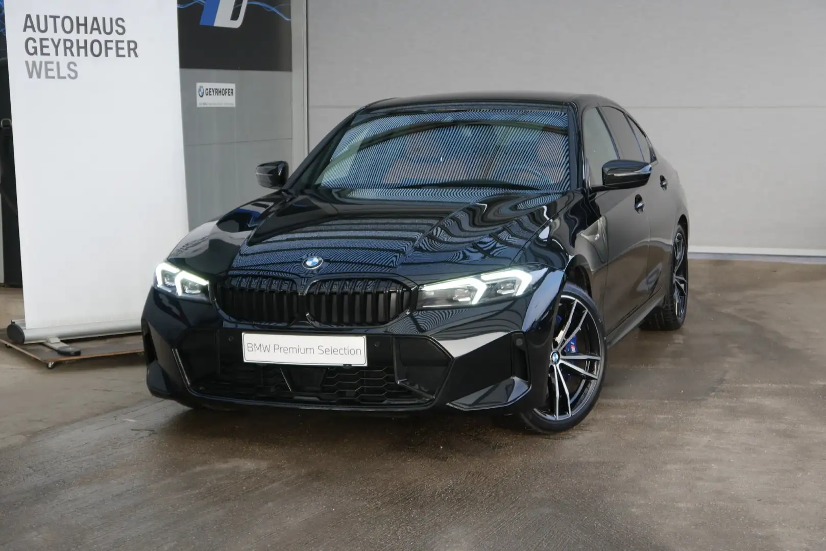 BMW 320 d xDrive *M-Paket/AHK/Navi-Pro/Lenkradhzg./HUD* Schwarz - 2