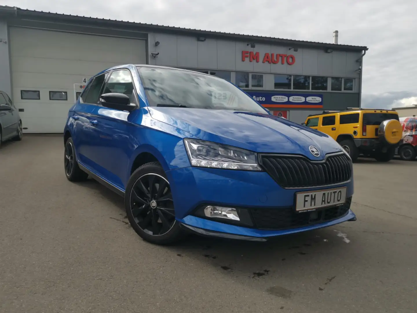 Skoda Fabia 1.0 TSI MONTE CARLO DSG Bleu - 1