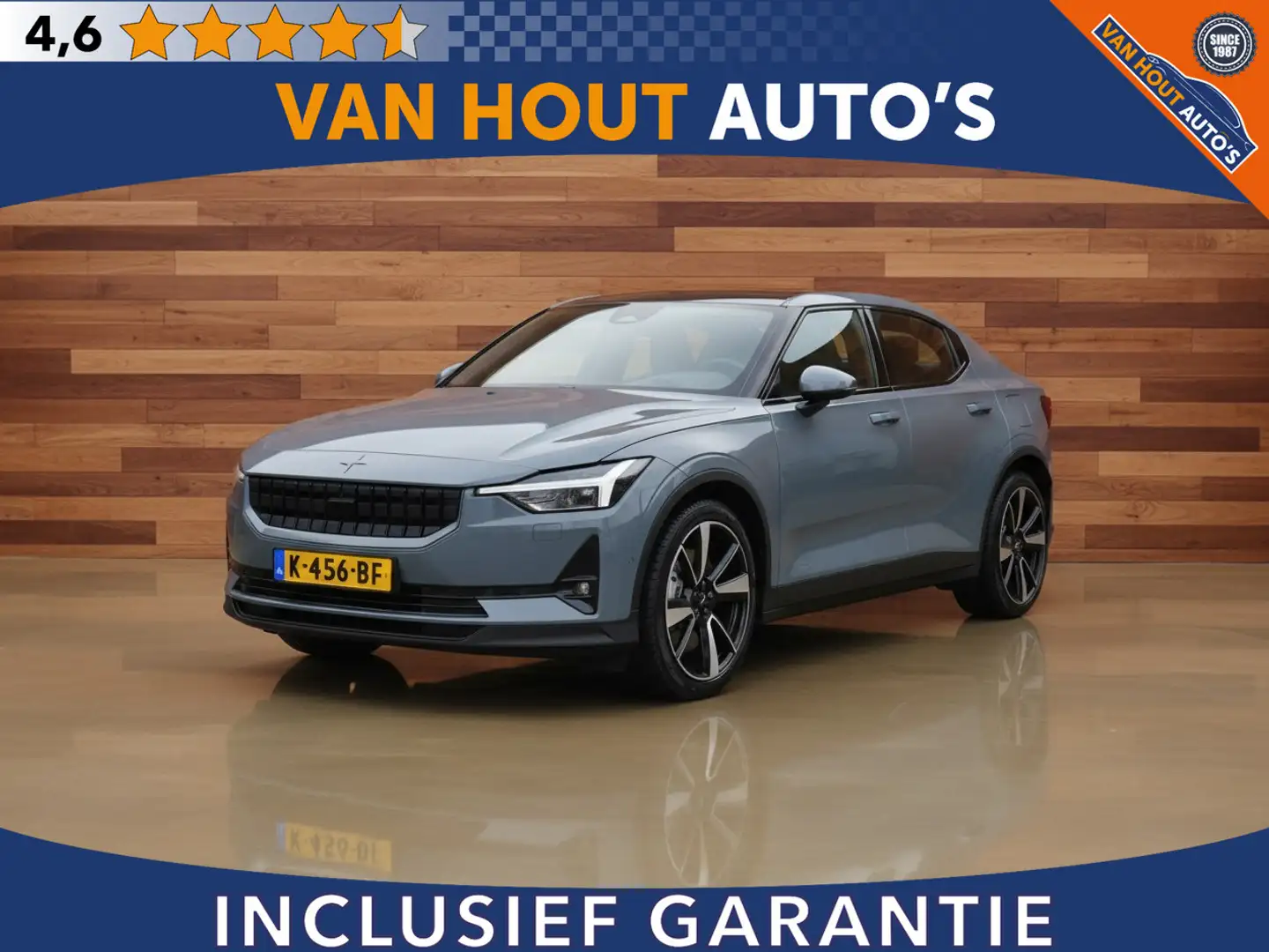 Polestar 2 Long Range Dual Motor Launch Edition 78kWh | SOH 9 Gris - 1