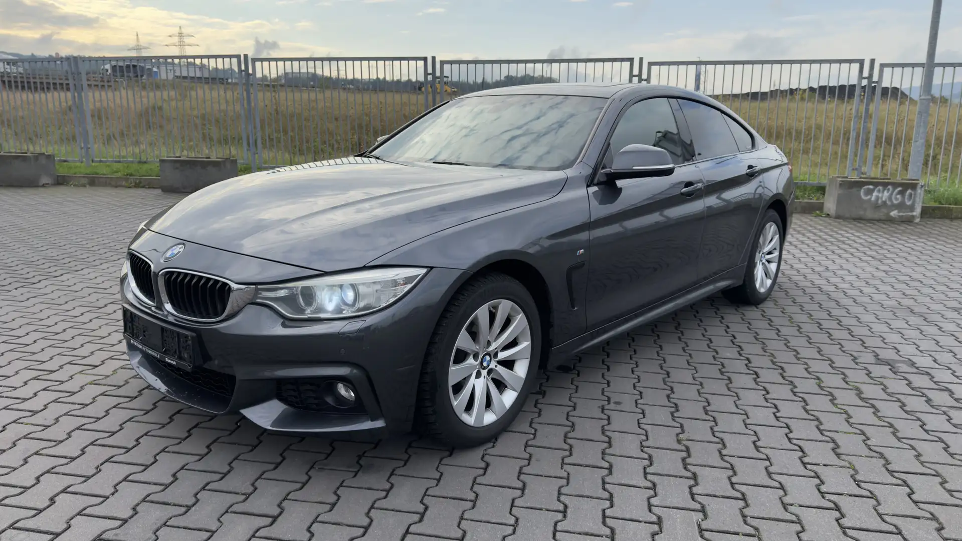 BMW 420 xDrive M Sport Xenon Leder AHK Gris - 2