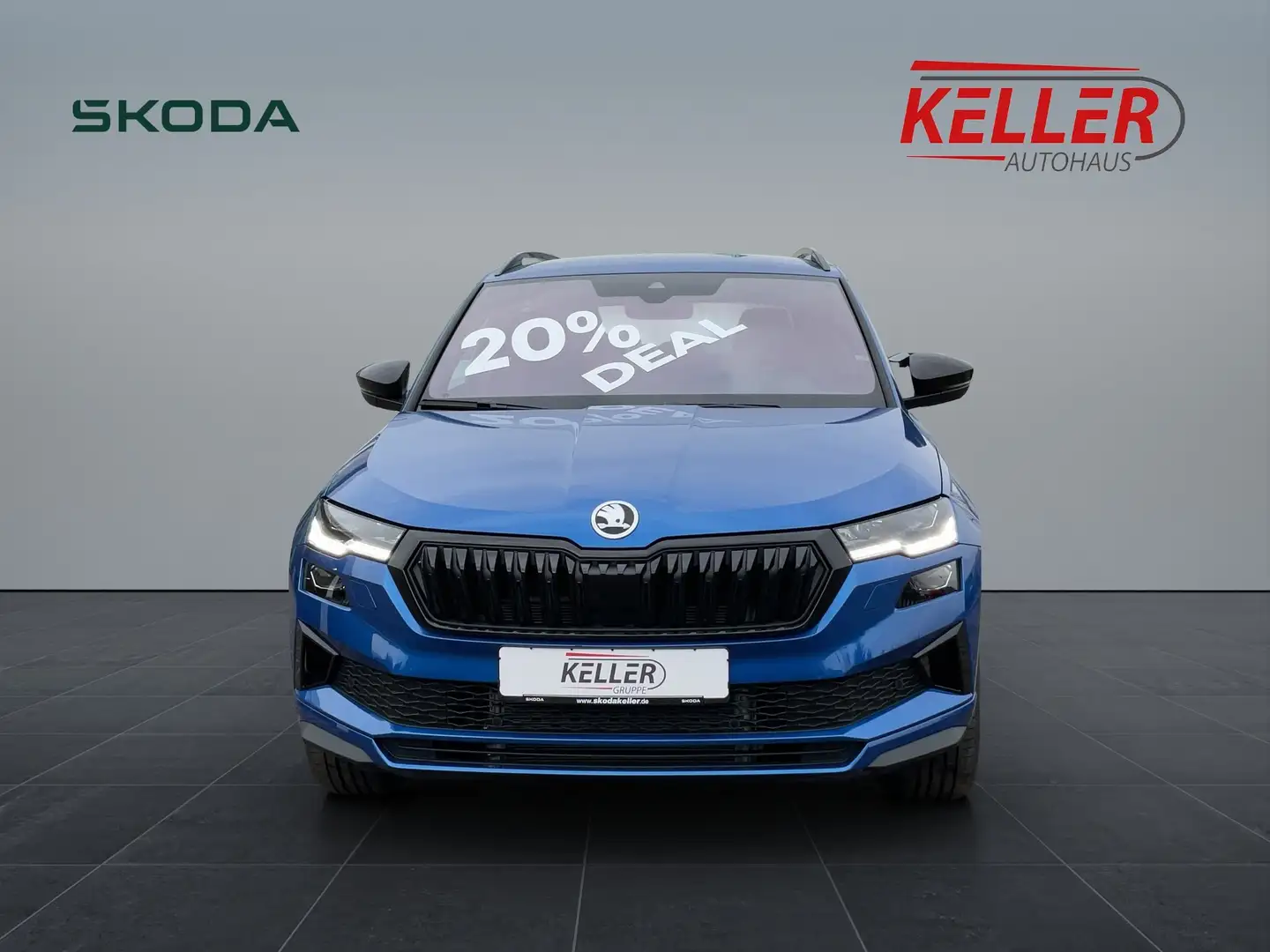 Skoda Karoq Karoq Sportline 1,5 TSI 110 kW 7-Gang automat. Blau - 2