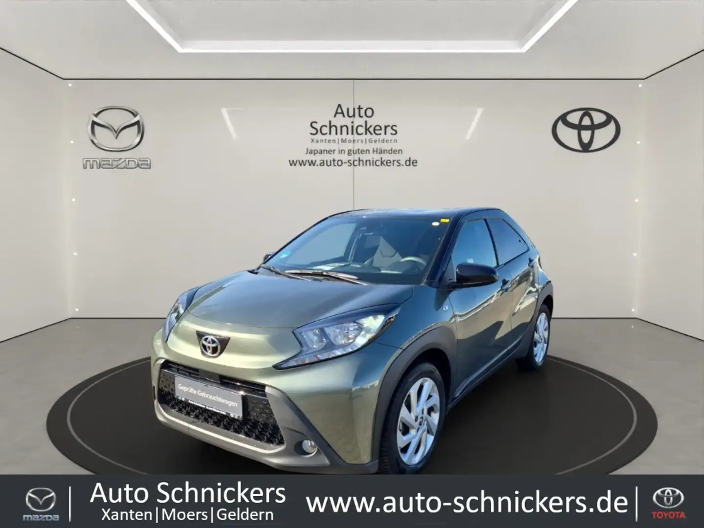 Toyota Aygo X 1.0 VVT-i Pulse+KAMERA+SHZ+BESCHÄDIGT !! Vert - 1