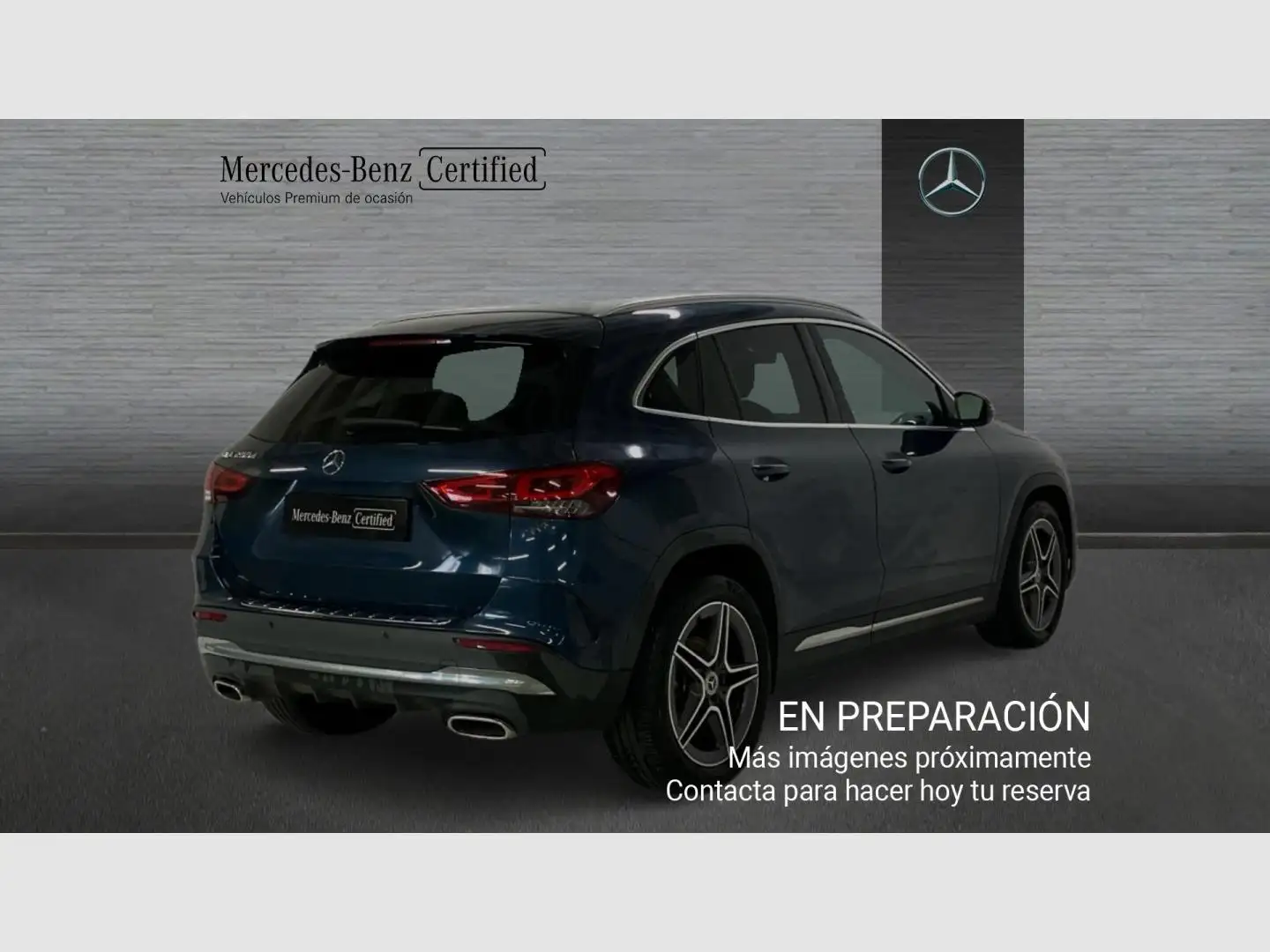 Mercedes-Benz GLA 200 D Modrá - 2