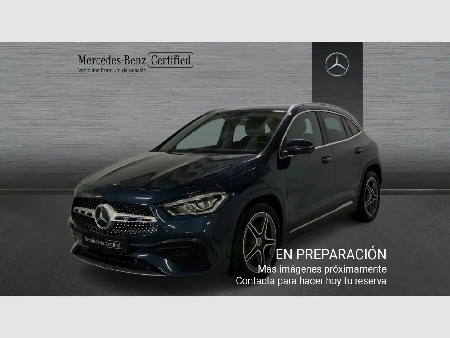 Mercedes-Benz GLA 200 D Modrá - 1