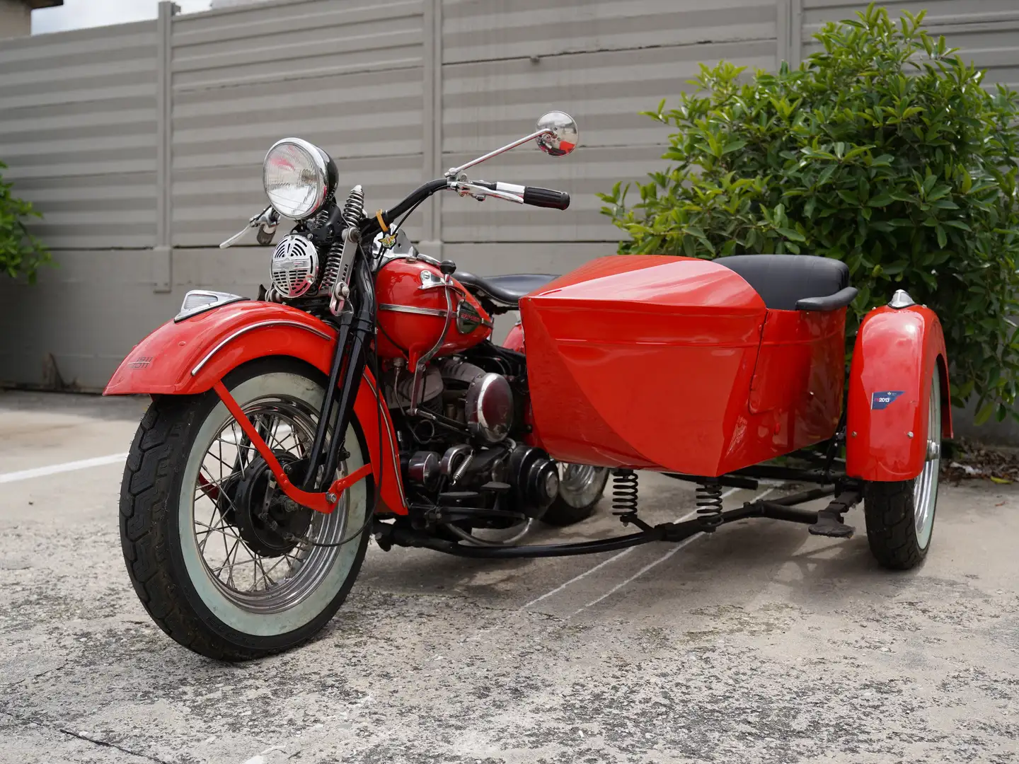 Harley-Davidson WLA WLC Rojo - 2