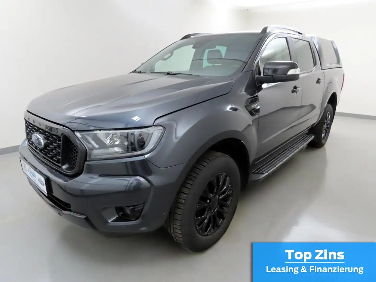 Ford Ranger 2.0 Aut. 4x4 Wildtrak LED+ACC+Kamera+AHK Grau - 2