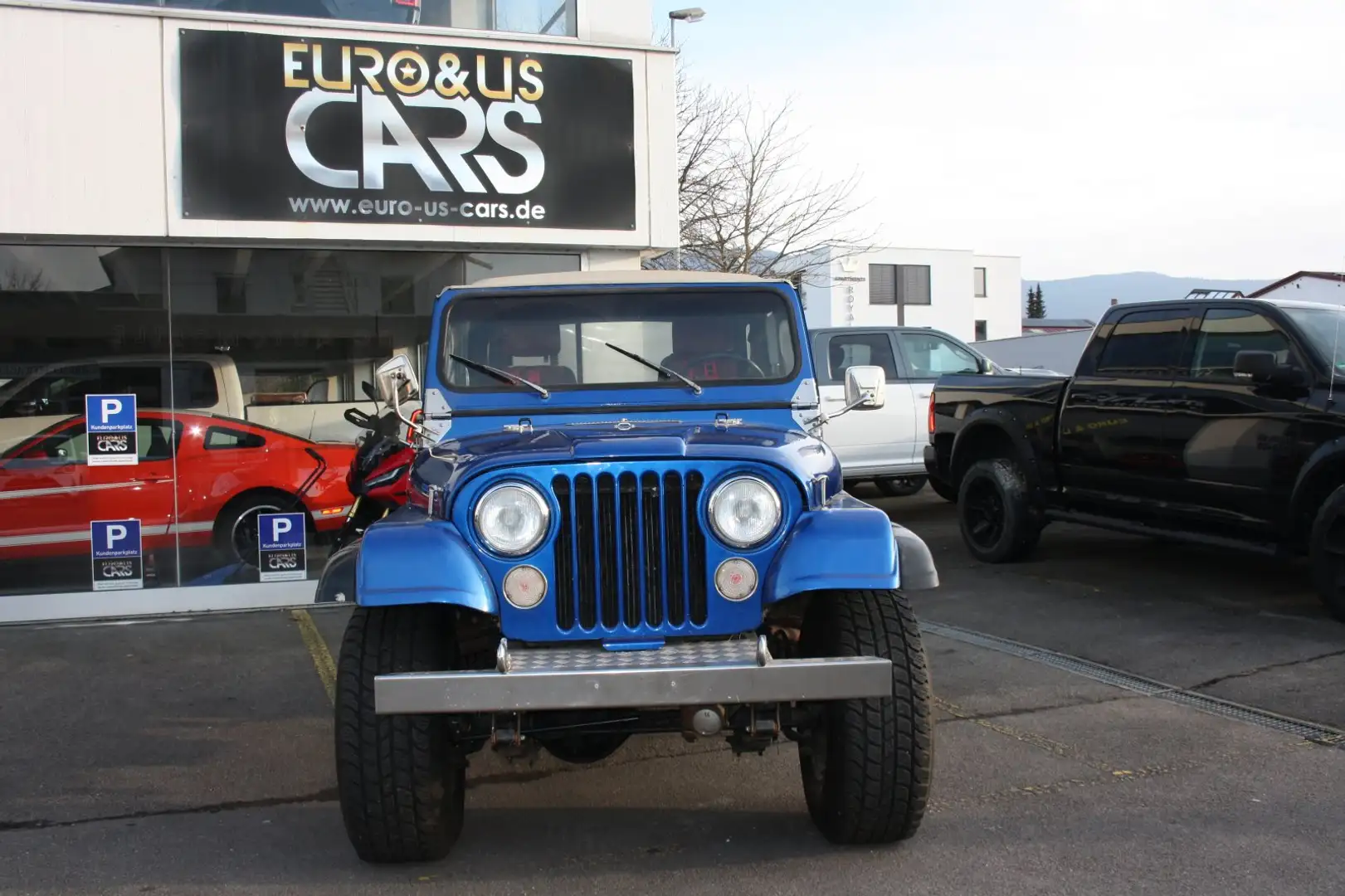 Jeep CJ-5 AMC 4,9ltr Renegade Schalter verzinkt Blauw - 1