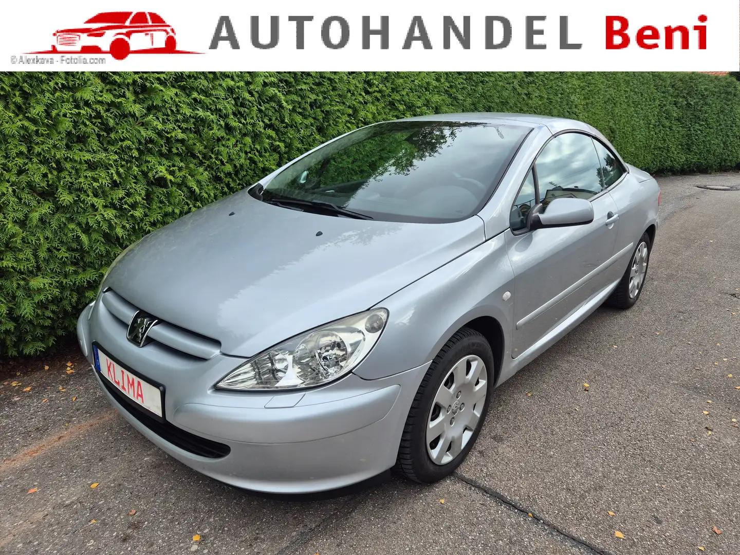 Peugeot 307 307CC*Tüv /Service neu*Leder*Klima*Sitzheizung* Silber - 1