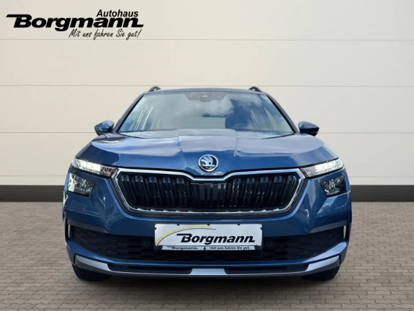 Skoda Kamiq Clever 1.0 TGI G-TEC LED - RFK - SHZ - Klima Blau - 2