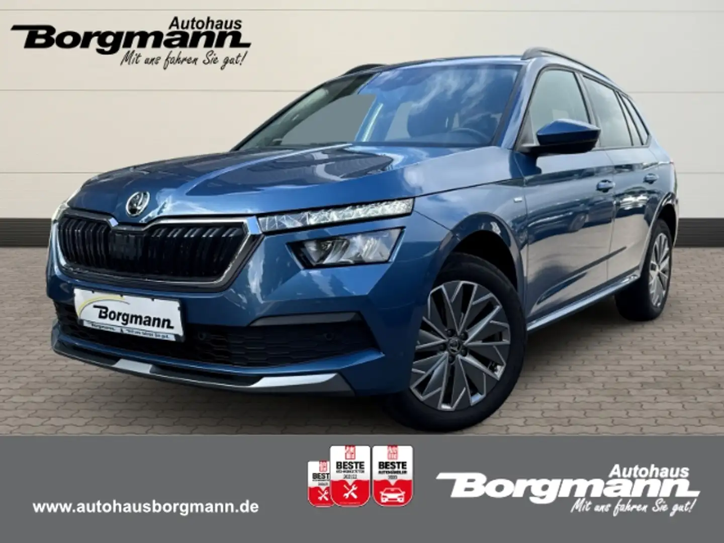 Skoda Kamiq Clever 1.0 TGI G-TEC LED - RFK - SHZ - Klima Blau - 1