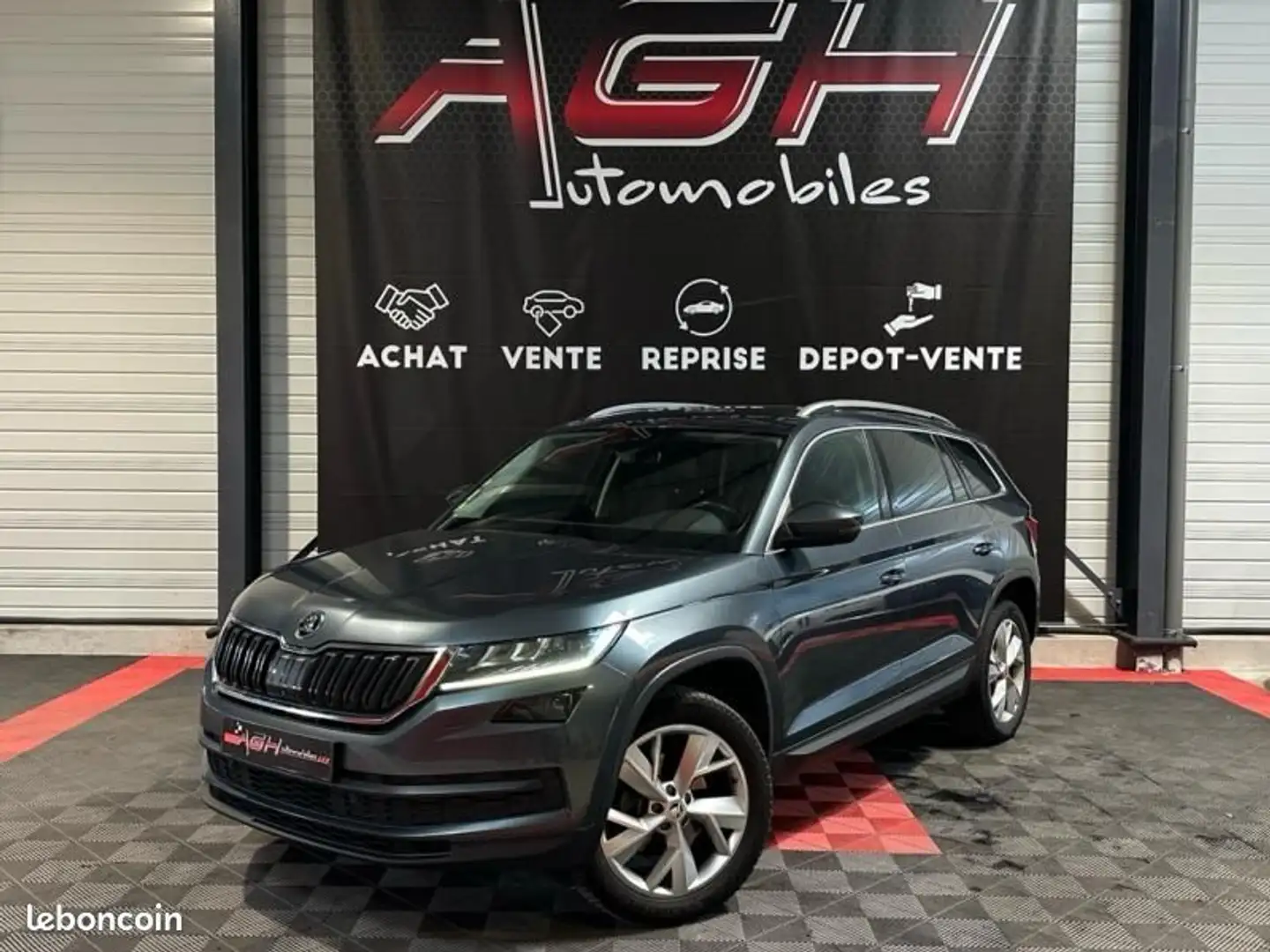 Skoda Kodiaq 2.0 TDI 150 SCR Style DSG 7 places Gris - 1