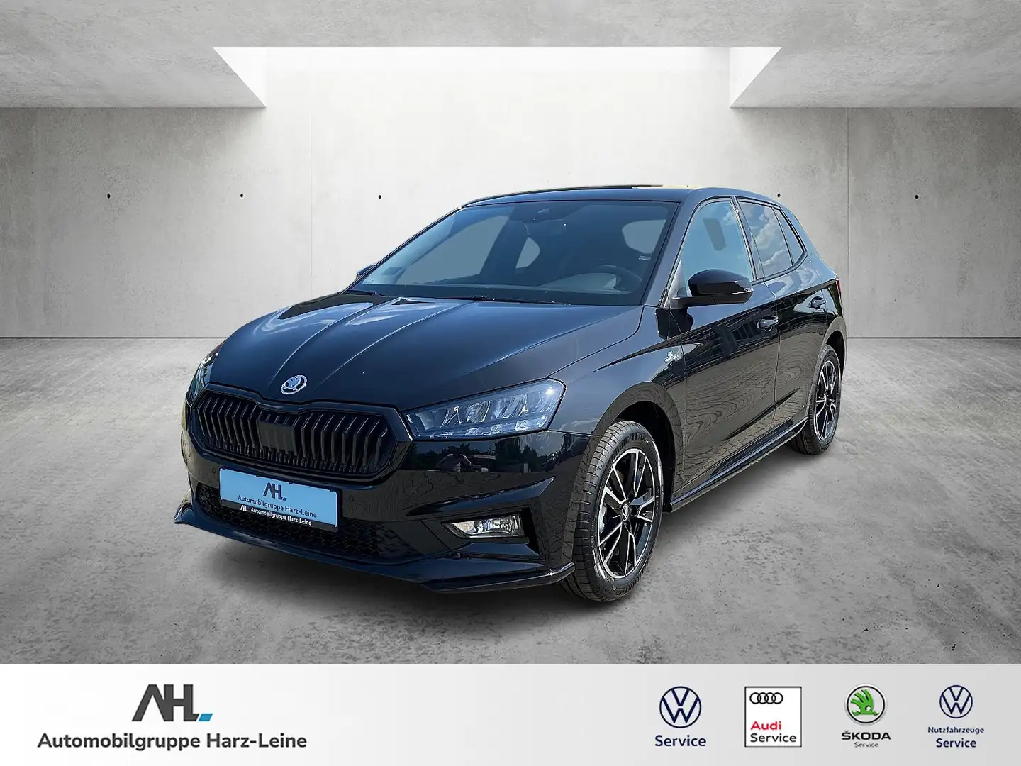 Skoda Fabia 1.0 TSI "Monte Carlo" LED/GRA/RFK/PDC/SMARTLINK Schwarz - 1