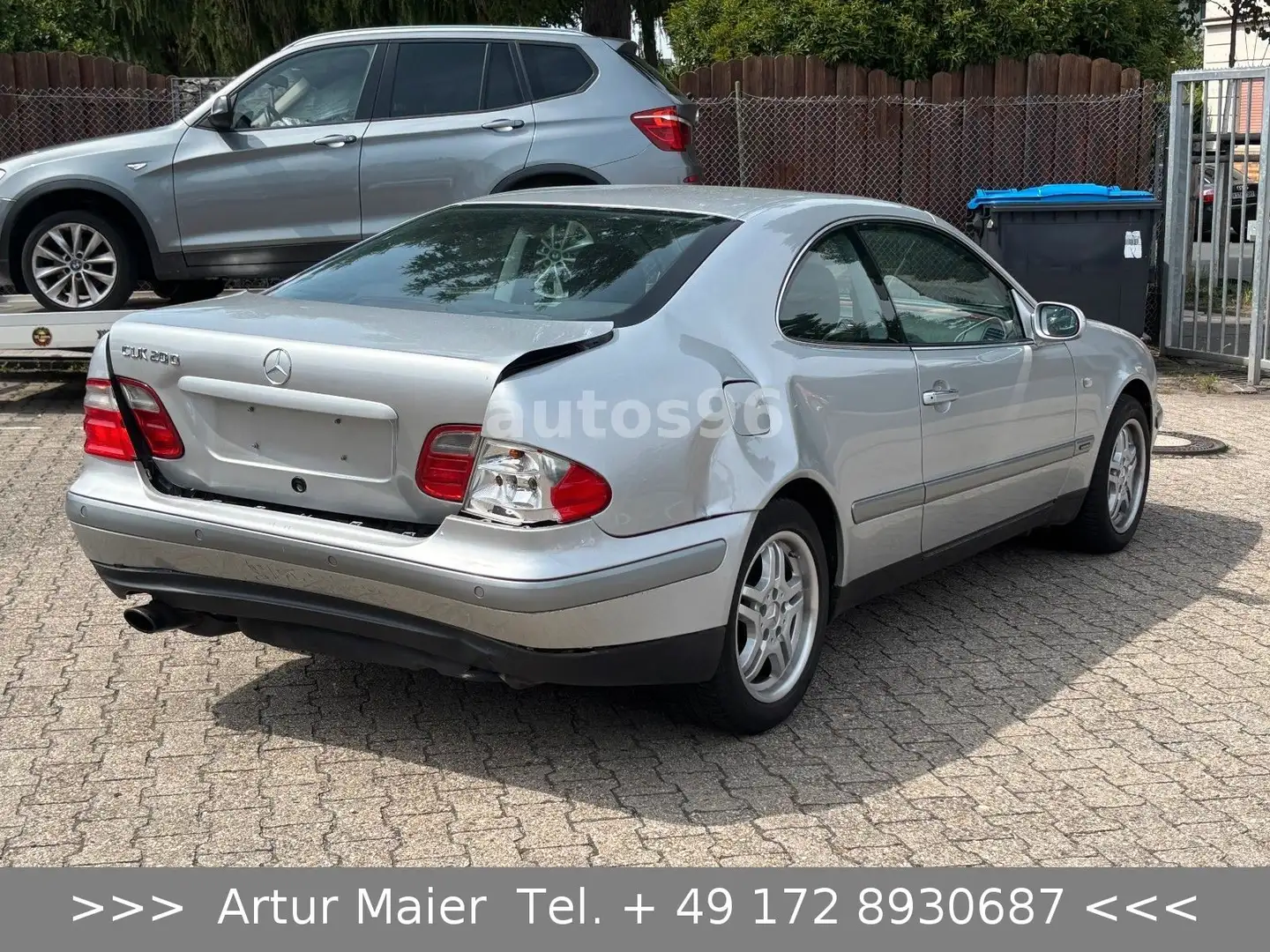 Mercedes-Benz CLK 200 ELEGANCE Automatik Schiebedach PDC Argento - 2
