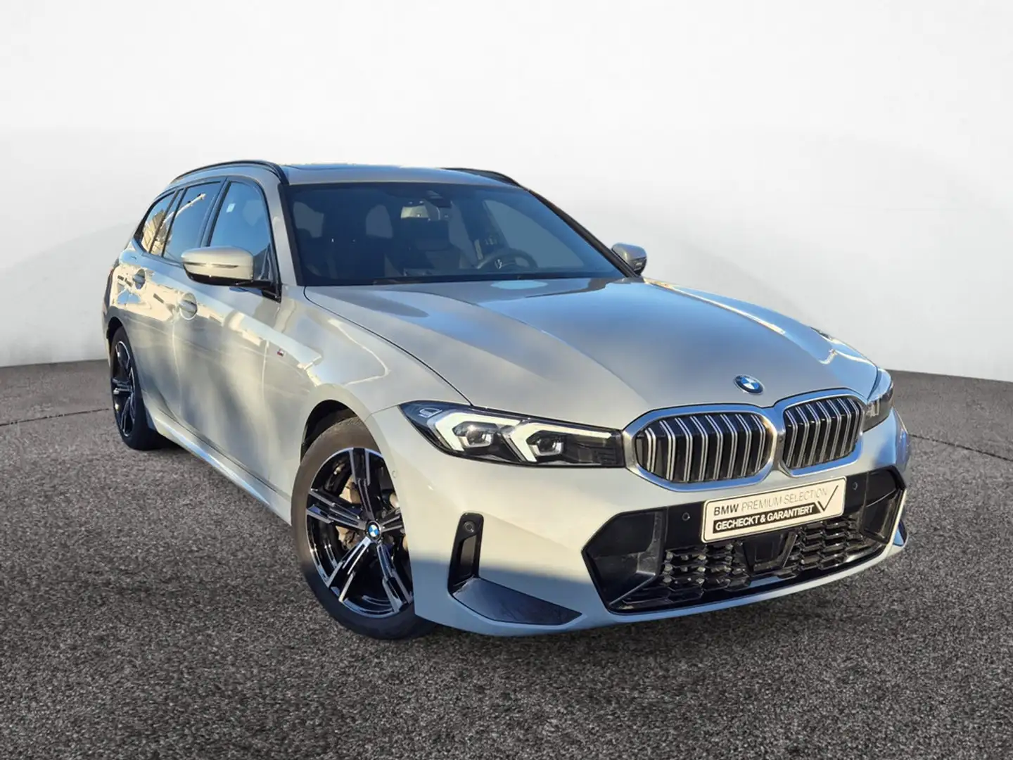 BMW 330 i Touring xDrive M Sport AHK+PANO+HUD+360° Gris - 2