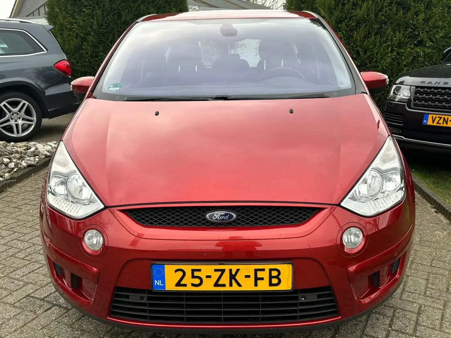 Ford S-Max 2.0 TDCI Automaat 2008 Youngtimer Dealer OH Rood - 2