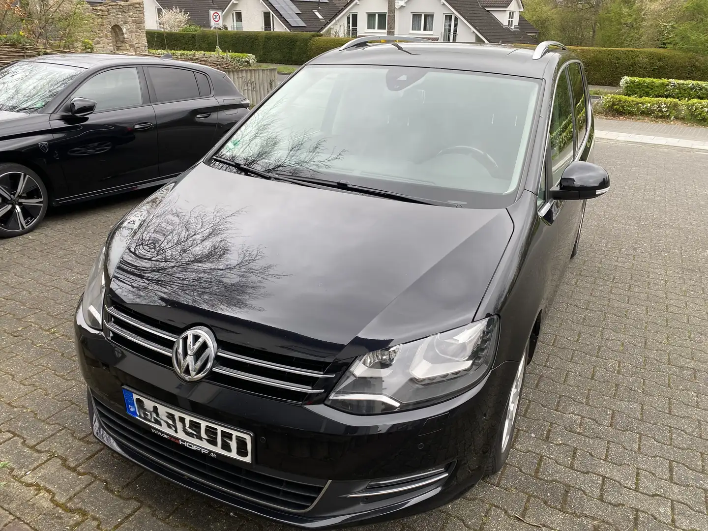 Volkswagen Sharan Highline Automatik DSG mit Gasanlage LPG Noir - 1
