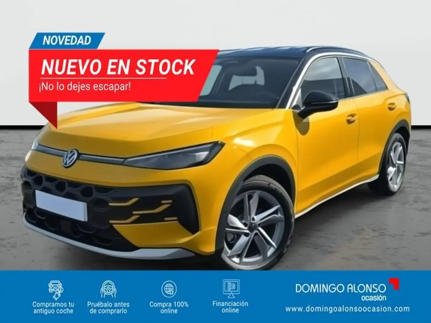 Volkswagen T-Roc Life 150 CV mHEV DSG7 Amarillo - 1