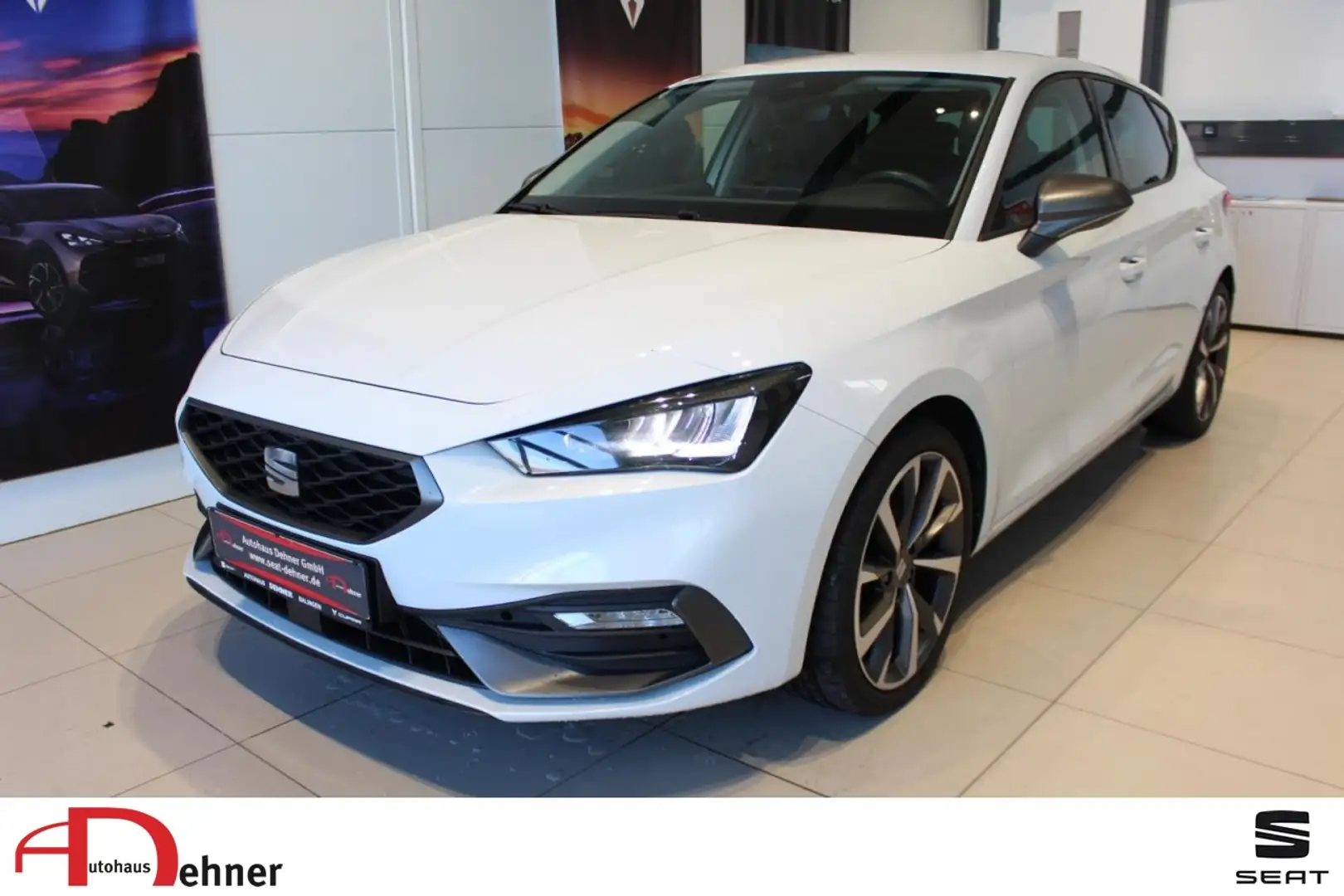 SEAT Leon FR 1.5 96KW/131PS Klima Navi Einparkhilfe Weiß - 1