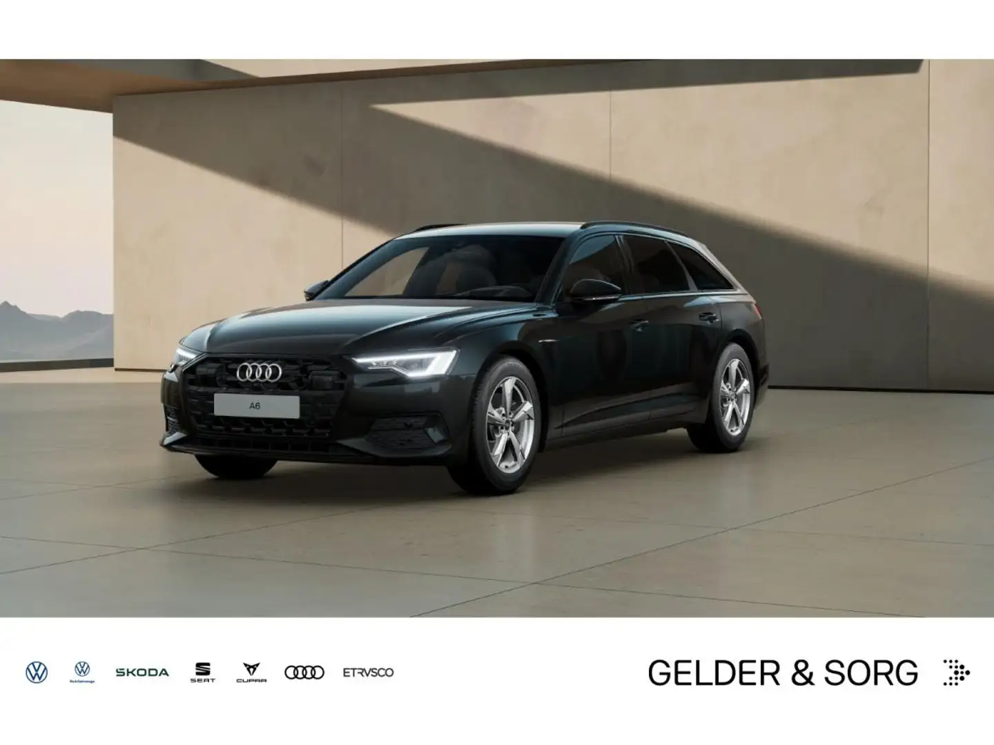 Audi A6 Avant 40 TDI Winterräder*Matrix*360°*HuD Schwarz - 1