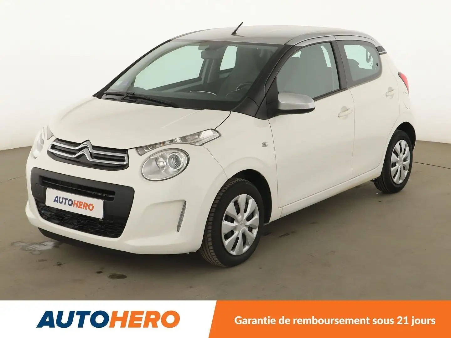 Citroen C1 1.0 VTi Millenium ETG Blanc - 1