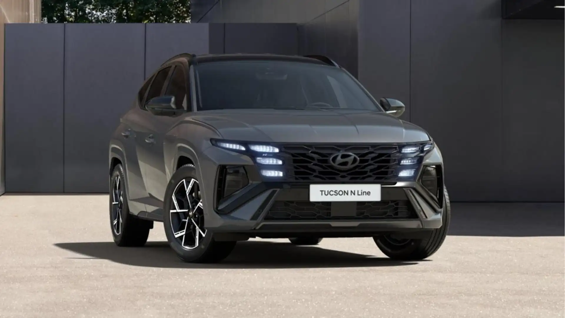 Hyundai TUCSON 1.6 T-GDI N Line Top-Ausstattung inkl. Sitz-Paket Schwarz - 1