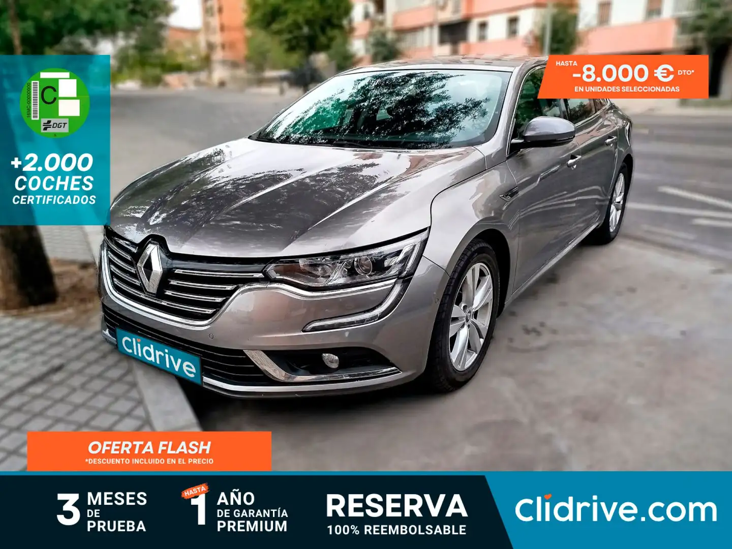 Renault Talisman 1.6dCi Energy Zen 96kW Gris - 1