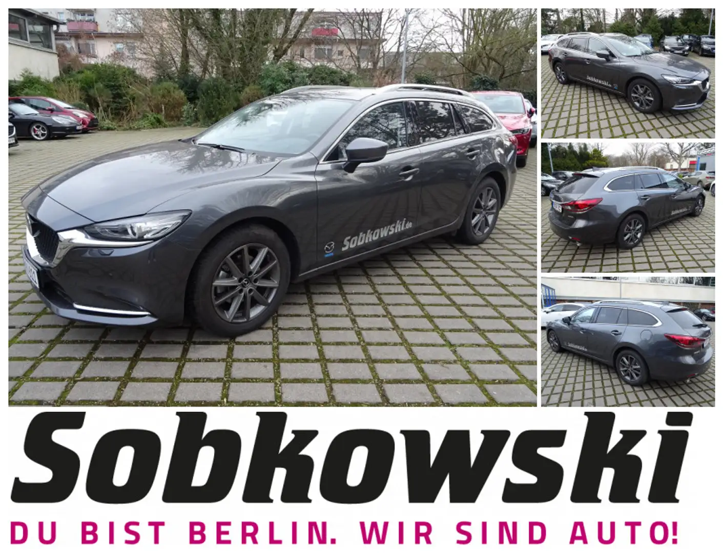 Mazda 6 2.5L SKYACTIV G 194 6AT EXCLUSIVE-LINE Grau - 1
